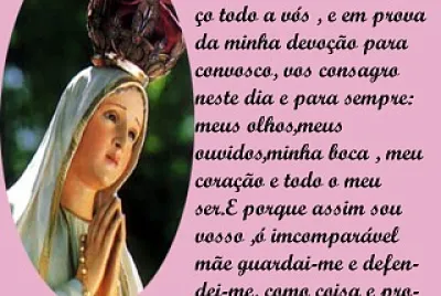 Consagração a Nossa Senhora