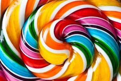 colorful lollipop