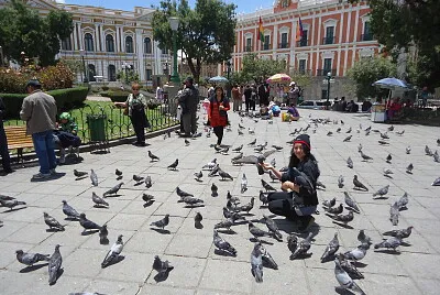 plaza de armas la paz b0livia