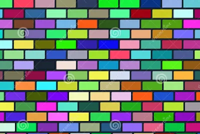 colorful brick