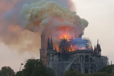 Notre Dame fire
