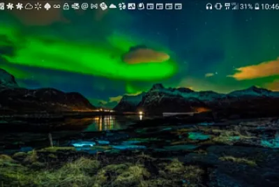 Northern lights jigsaw puzzle
