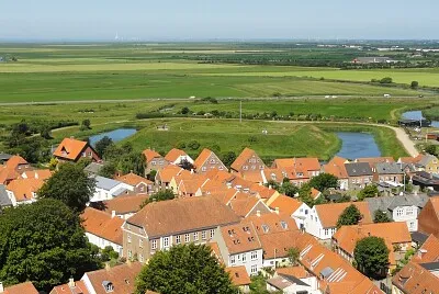 Ribe and the marshes jigsaw puzzle