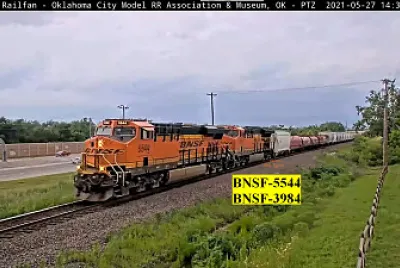 BNSF-5544   BNSF-3984 at Oklahoma City,OK/USA