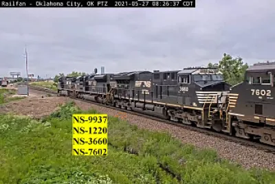 NS-9937, NS-1220,   NS-3660 NS7602 at Oklahoma Cit