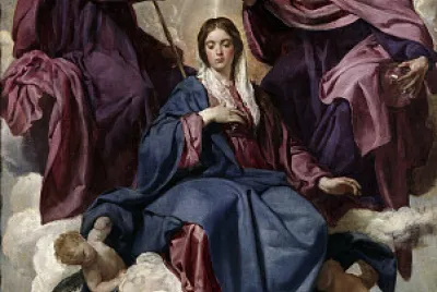 La coronación de la virgen