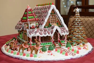 Ginger bread house jigsaw puzzle