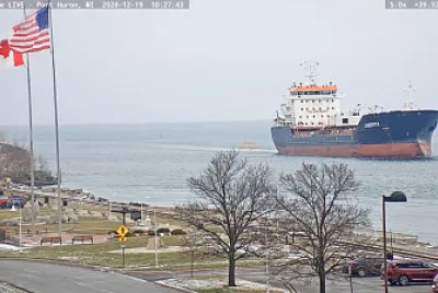 Chiberta mt (IMO-9333814) flags southbound from Lake Huron