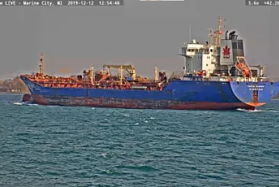 m/t Carlos Magnus , northbound on St Clair River