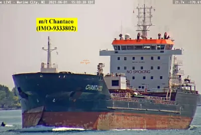 פאזל של m/t Chantaco northbound to Sarnia,OH/Canada