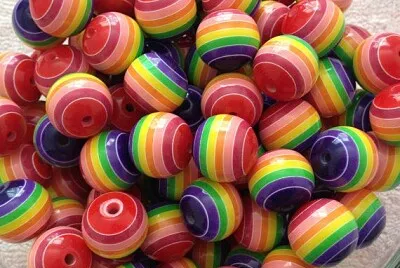 פאזל של colorful beads