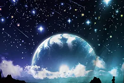 פאזל של luna y espacio