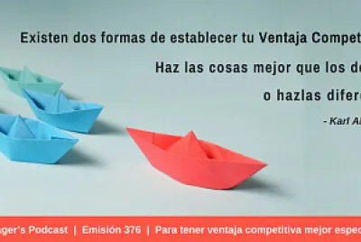 ADMINISTRACIÓN DE LAS VENTAJAS COMPETITIVAS