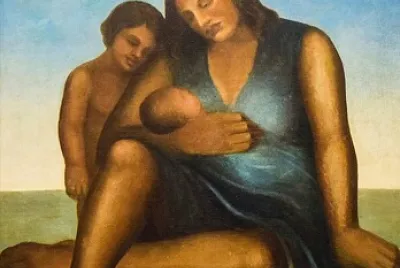 פאזל של Familia monoparental