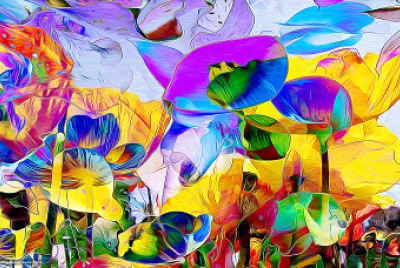 Fondu de couleurs