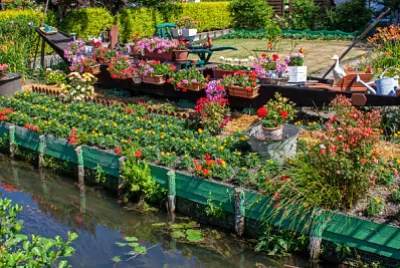 Hortillonage jigsaw puzzle