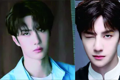 Chinese actor Wang Yibo