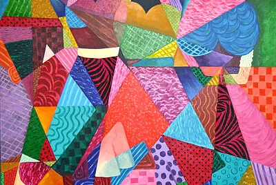 Couleurs Patchwork jigsaw puzzle