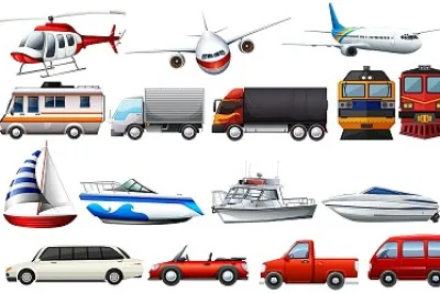 פאזל של medios de transporte