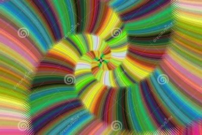 colorful spirel