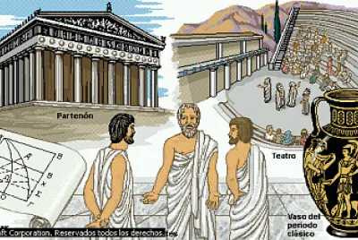 Armar la imagen de Grecia antigua jigsaw puzzle