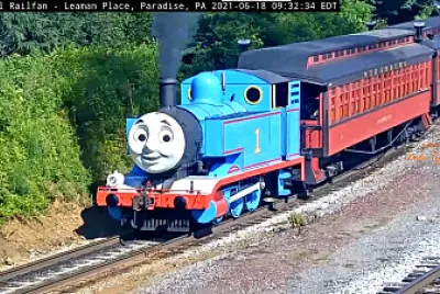 Thomas the Tank " at Paradise-Strasburg, PA/USA