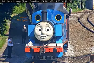Thomas the Tank  " at Paradise-Strasburg, PA/USA close