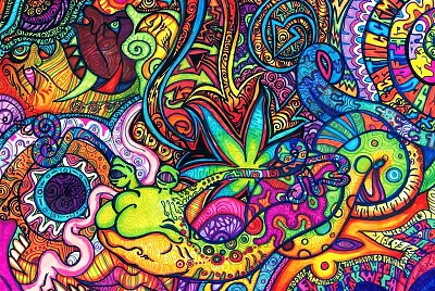 Psicodélico jigsaw puzzle