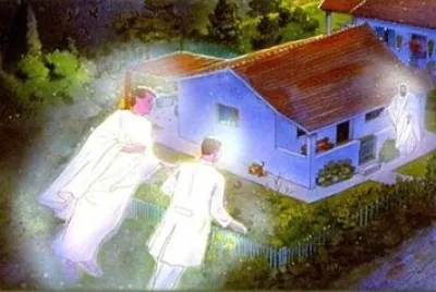 Visita*Espiritos* Evangelho de Jesus jigsaw puzzle