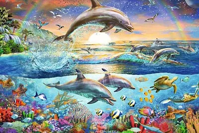 Dauphins heureux