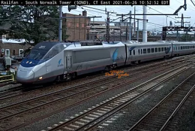 Amtrak 2015 Acela Norwalk,CT/USA