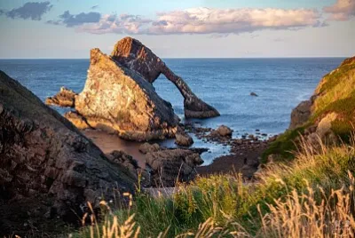 Bowfiddle Rock, Scotland jigsaw puzzle