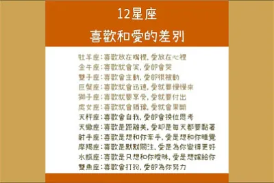 12星座