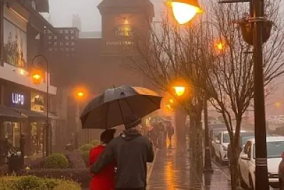 chuva e frio