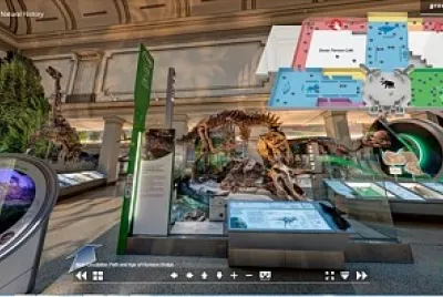 Visitando el museo jigsaw puzzle