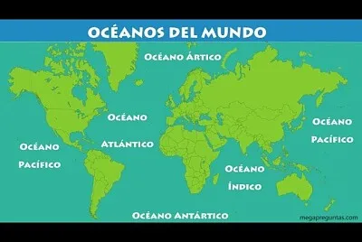 Los océanos del mundo