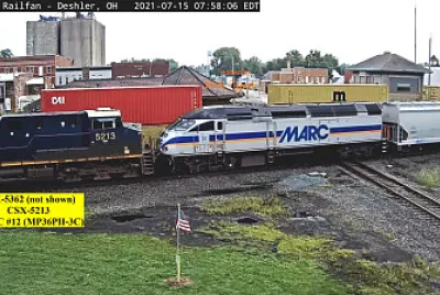 MARC #12 Deshler,OH/USA westbound