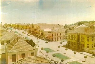 פאזל של Avenida Maurício Cardoso em 1948.