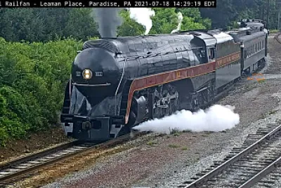 steamer #611 at Paradise,PA/USA