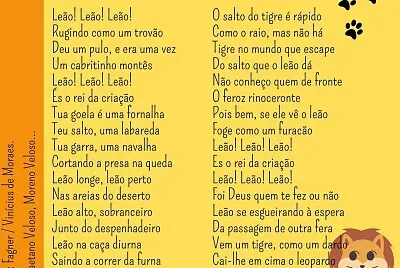 Sou um bichinho que ruge como um trovão