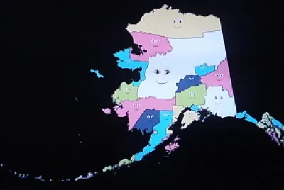 País de Alaska (EE.UU.) jigsaw puzzle