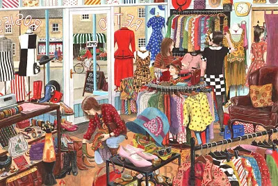 Shop jigsaw puzzle