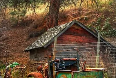 פאזל של Old farm truck