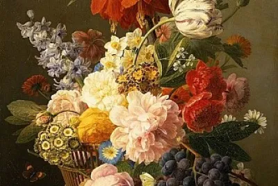 Flowers, fruit