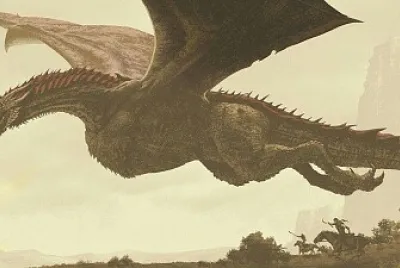 Drogon vs Lannister Army Game Of Thrones jigsaw puzzle