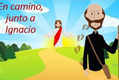 En camino junto a Ignacio