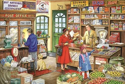 פאזל של Epicerie/poste