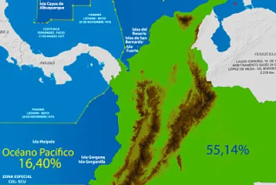 océanos de Colombia