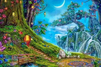 פאזל של Monde a lutins