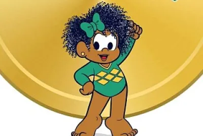 MEDALHISTAS OLÍMPICOS COM A TURMA DA MÔNICA